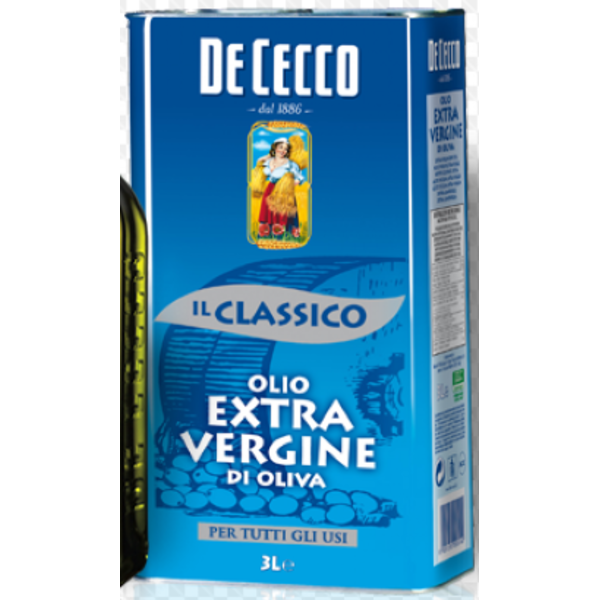 De Cecco - Extra Virgin Olive Oil - 3ltr Can