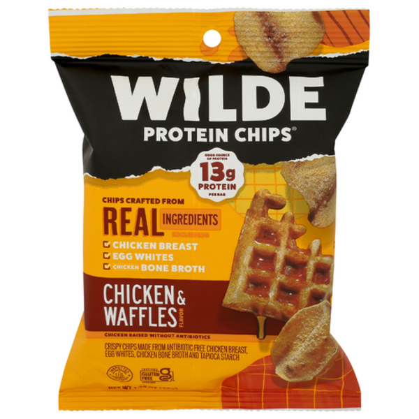 Wilde Chicken & Waffles Flavor Chicken Breast Protein Chips