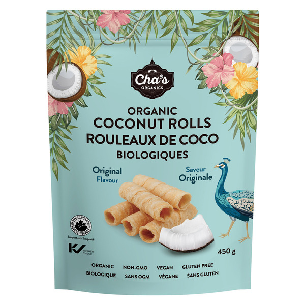 Cha's Organics Coconut Rolls