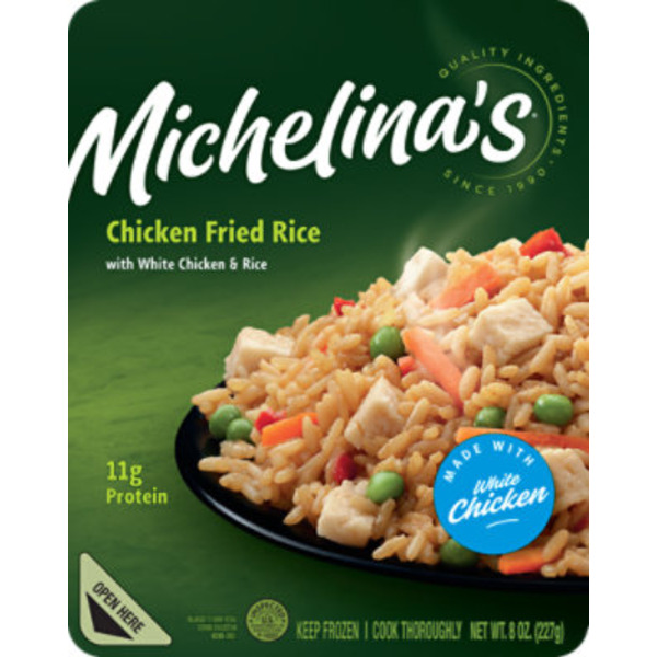 Michelina's Chicken Fried Rice Meal .