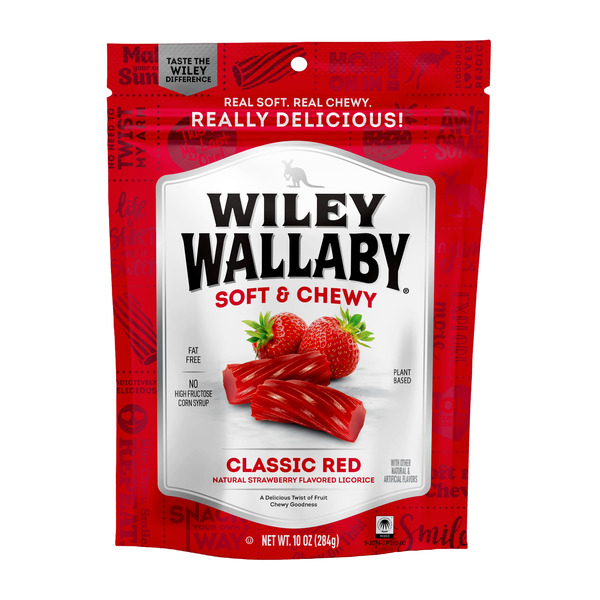 Wiley Wallaby Classic Red Licorice Same-Day Delivery or Pickup