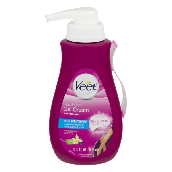 Veet Legs Body Hair Remover Gel Cream With Aloe Vera Vitamin E