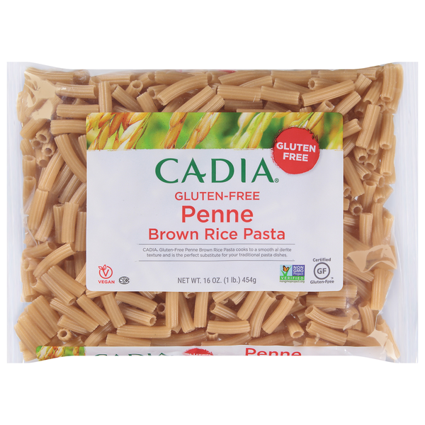 CADIA Brown Rice Pasta, Gluten-Free, Penne