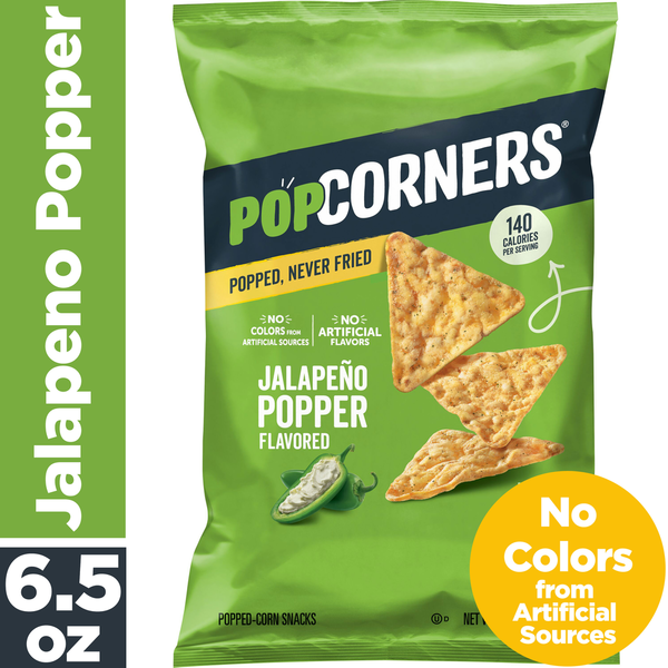 PopCorners Popped Corn Snacks, Jalapeno Popper Same-Day Delivery