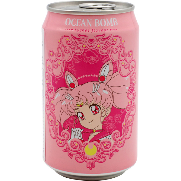 OCEAN BOMB Sailor Moon Lychee Flavor Sparkling Water