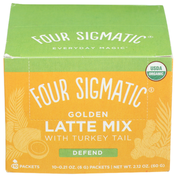 Four Sigmatic Golden Latte Mix, Organic, Happy Gut Same-Day