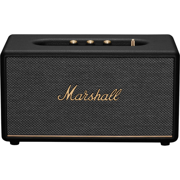 Marshall Stanmore III Bluetooth Home Speaker with Bass/Treble/Volume Controls & 3.5 mm Auxiliary & RCA Inputs - Black
