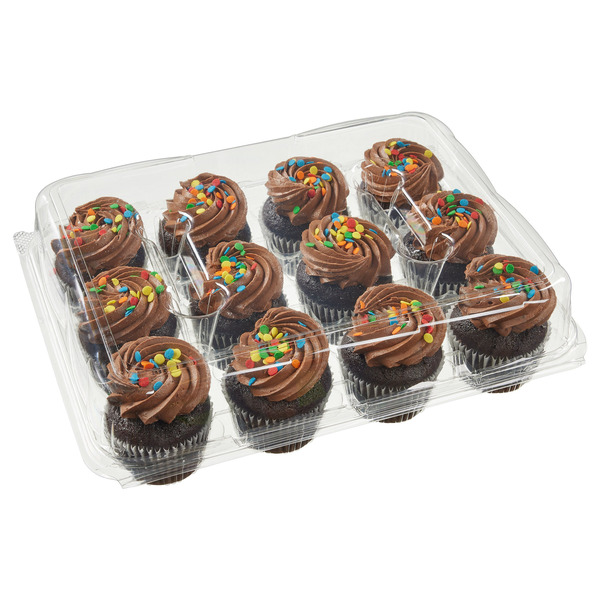 Kirkland Signature Chocolate Cupcakes with Chocolate Buttercream, 12-count