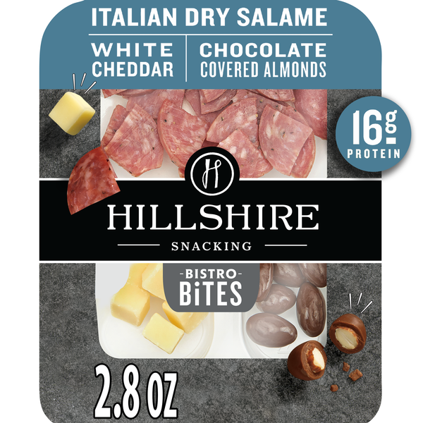 Hillshire Farm Snacking Protein Bistro Bites, Italian Dry Salami and Cheese, 2.8 oz