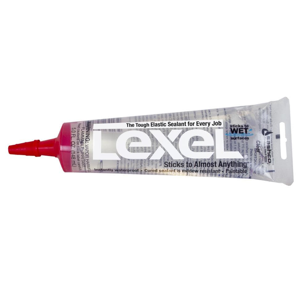 Sashco Lexel 5-oz Kitchen and Bath Clear Paintable Solvent Caulk