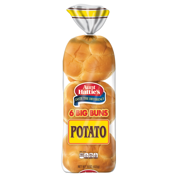Aunt Hattie's Big Potato Buns