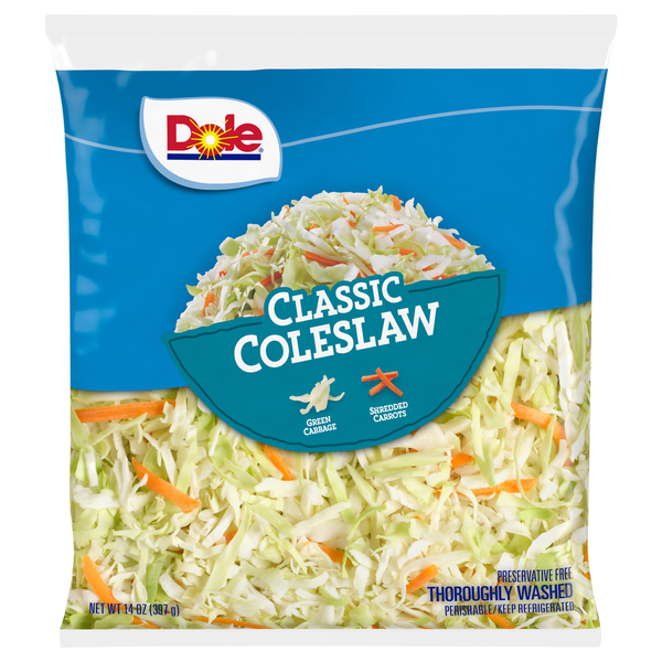 dole classic coleslaw dressing Dole Creamy Coleslaw Classic Salad Kit, 11.4 oz