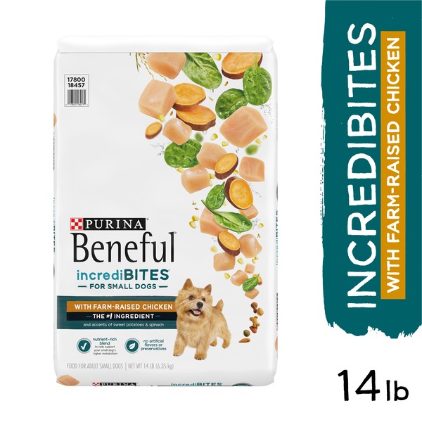 Purina Beneful Incredibites With FarmRaised Chicken, Small Breed Dry