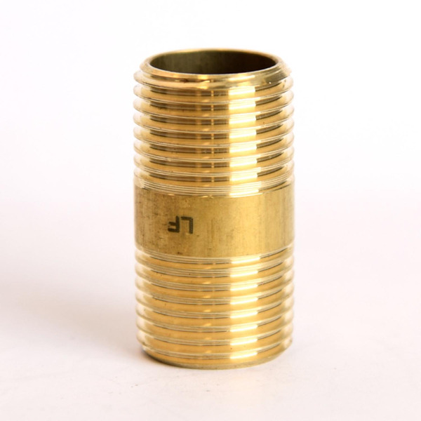 Homeplus+ MPT Nipple, 0.5x1.5 Inch