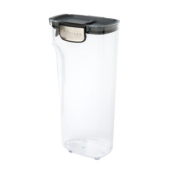 ProKeeper Airtight Food Storage Container - Translucent, Grey & Silver
