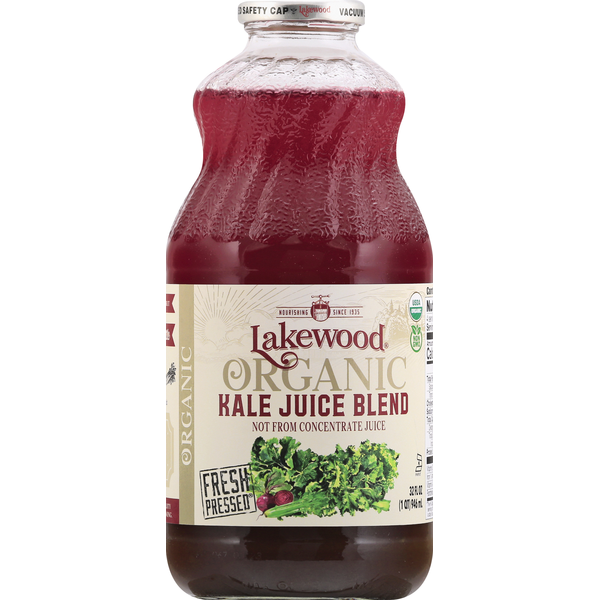 Lakewood Juice Blend, Organic, Kale (32 oz) Instacart