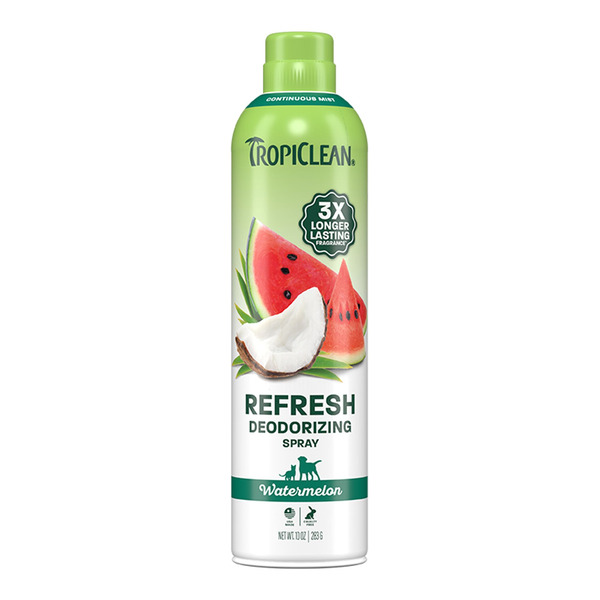 Tropi Clean Watermelon Refresh Deodorizing Spray for Dogs & Cats