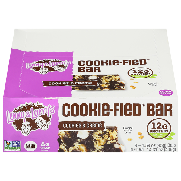 Lenny & Larry's Cookie-Fied Bar, Cookies & Creme Same-Day Delivery