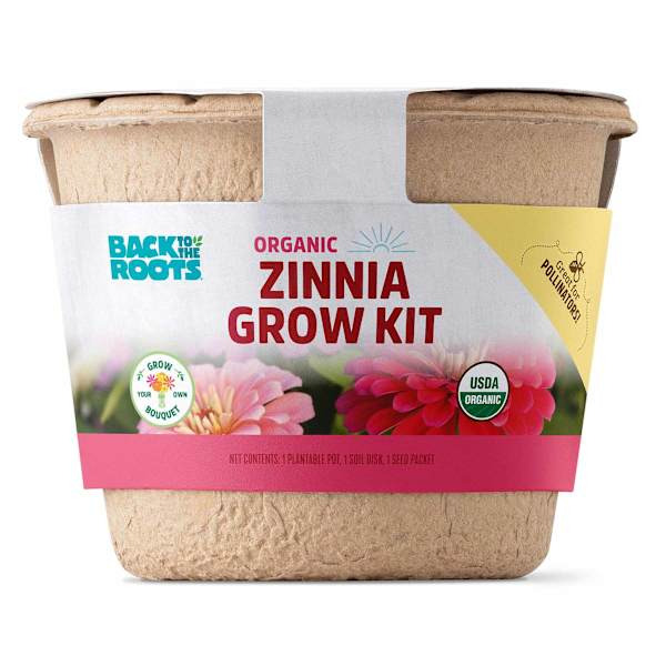 Back to Roots Organic Zinnia Grow Kit