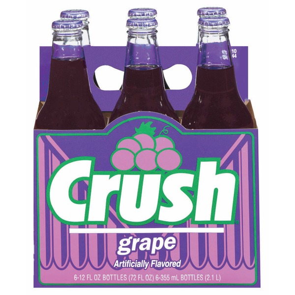 Crush Grape Soda Bottles (12 fl oz) Instacart