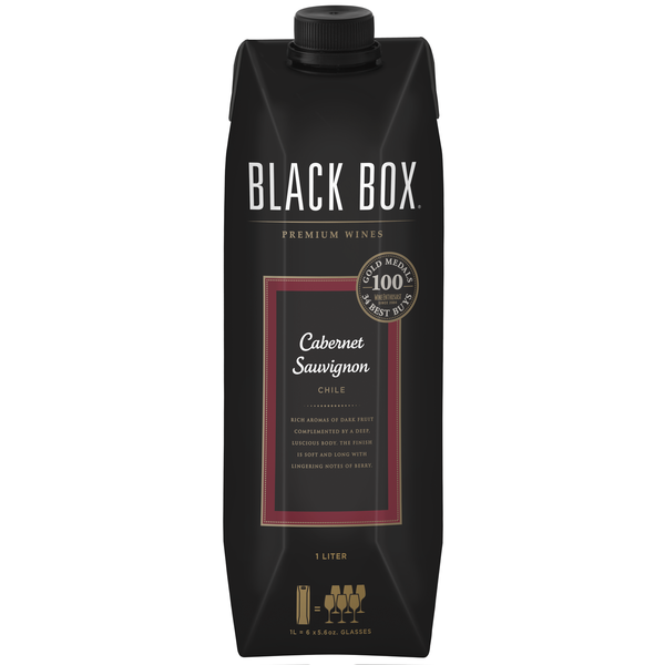 Black Box Wines Cabernet Sauvignon Red Wine 1L Box Same-Day