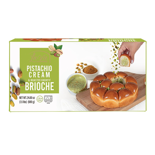La Vie Gourmand Pistachio Cream & Roasted Kadayif Brioche, 24 oz
