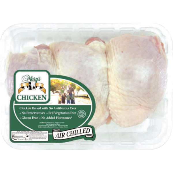 Mary's Chicken Bone-In Chicken Thighs No Antibiotics Ever