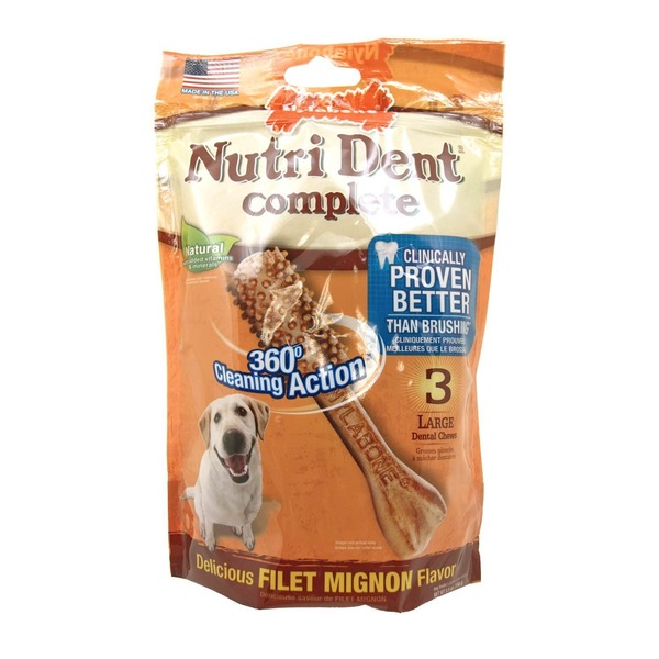 nutri dent filet mignon dental chews