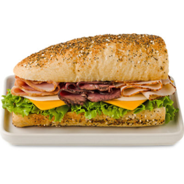 ReadyMeals Ham Roast Beef & Turkey Trio Sandwich Cold - Each