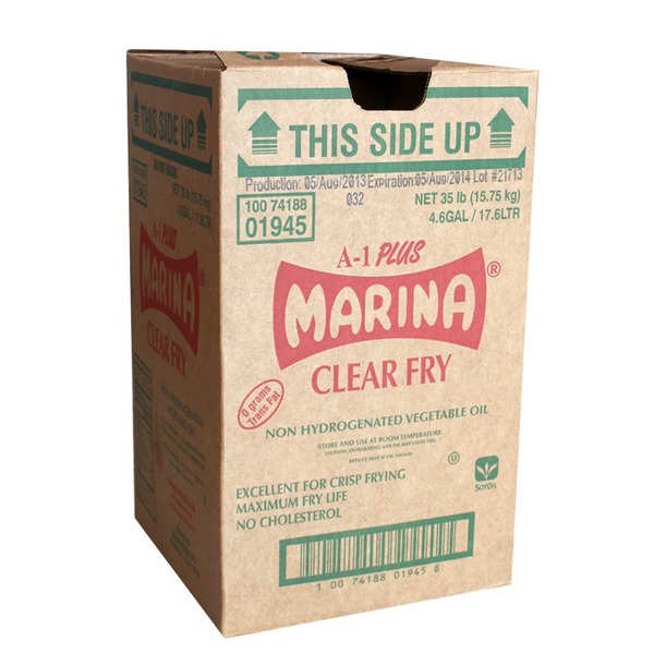 Marina - Clear Fry Oil - 35 lbs