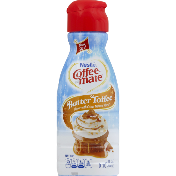 Nestlé Coffee Mate Coffee Creamer, Butter Toffee (32 oz) Instacart