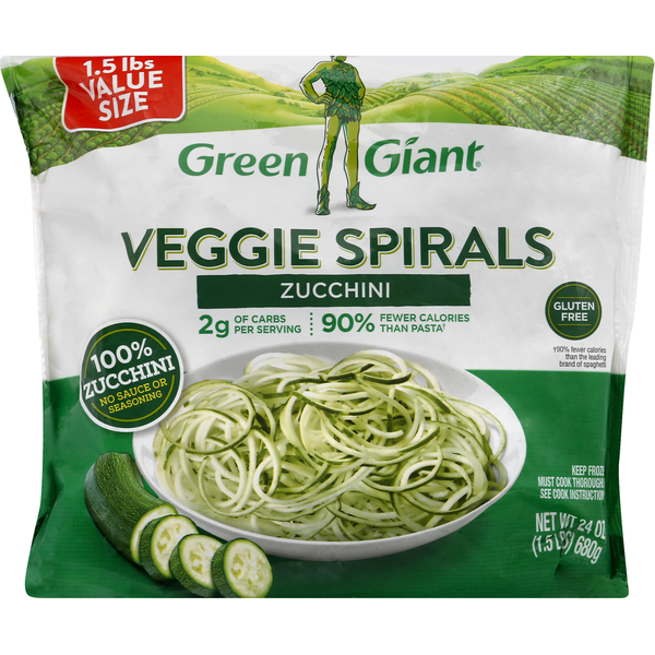 Green Giant Veggie Spirals, Zucchini, Value Size Same-Day Delivery
