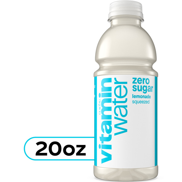 Vitaminwater Squeezed Lemonade Zero Sugar Flavored Water Beverage Bottle