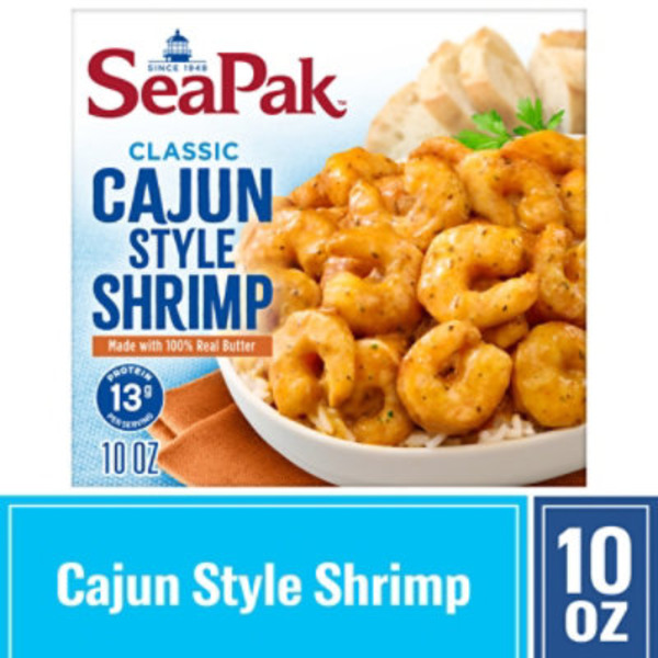 SeaPak Shrimp, Classic, Cajun Style