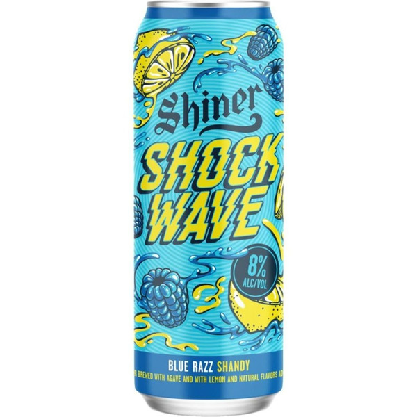 H-E-B Shiner Shockwave Blue Razz Shandy Same-Day Delivery | Instacart