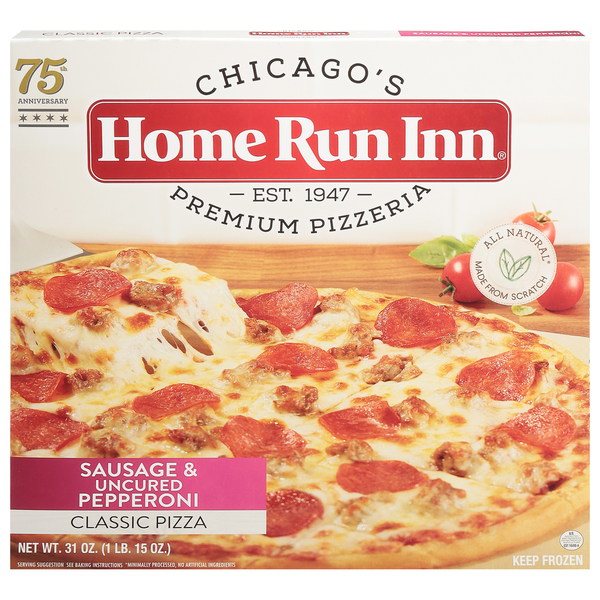 Home Run Inn Classic Sausage & Uncured Pepperoni Pizza Same-Day