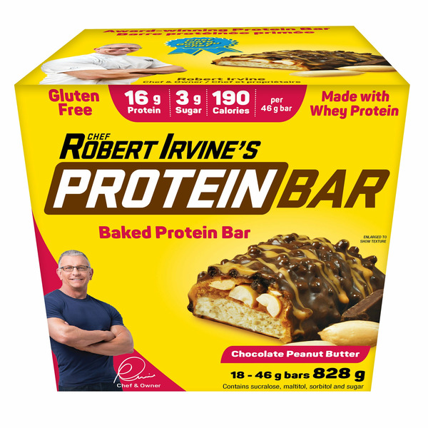 Robert Irvine's Baked Protein Bar