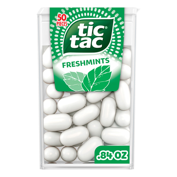 Tic Tac Freshmints, On-the-Go Breath Mints, Pocket-Sized Mints, 50