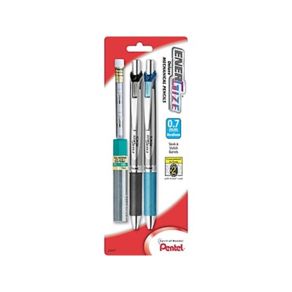 Pentel PL77LEBP2 No. 2 Medium Lead EnerGize Mechanical Pencils
