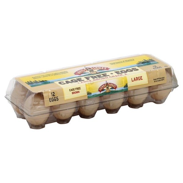 Land O Lakes Eggs, Brown, Large, Cage Free (12 ct) Instacart