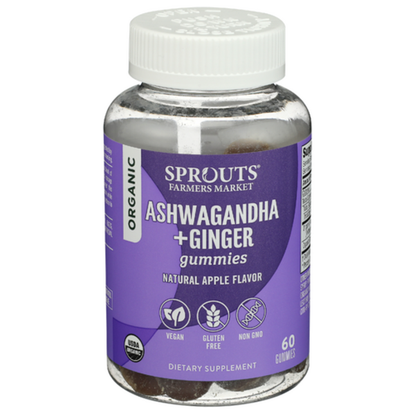 semaglutide and ashwagandha Sprouts Organic Ashwagandha + Ginger Gummies Same-Day Delivery or Pickup