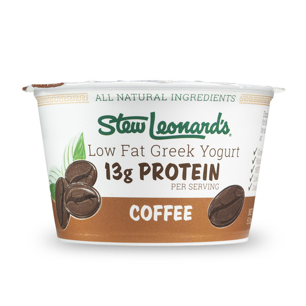 Stew Leonard's Coffee Low Fat Greek Yogurt Same-Day Delivery or