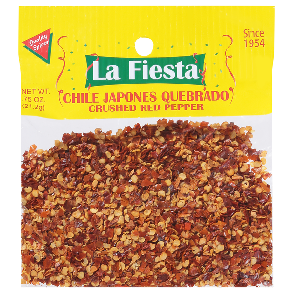La Fiesta Red Pepper, Crushed