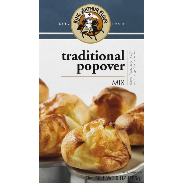 King Arthur Baking Company Popover Mix, Traditional