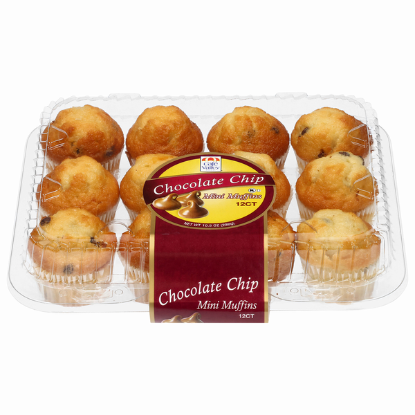 Café Valley Bakery Chocolate Chip Mini Muffins Same-Day Delivery