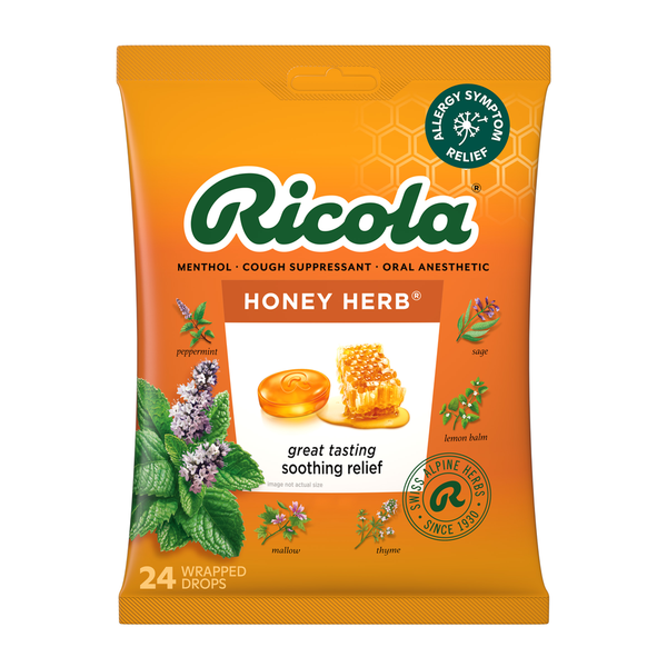 Ricola Honey Herb Soothing Cough Drops Same-Day Delivery or Pickup