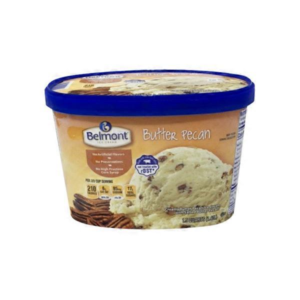 Belmont Butter Pecan Ice Cream (48 fl oz) Instacart