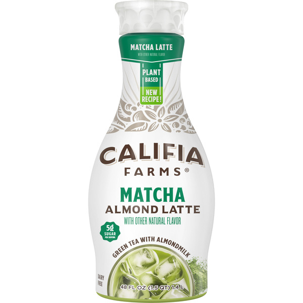 Califia Farms Matcha Almond Milk Latte Same-Day Delivery or Pickup