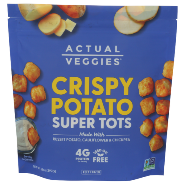 Actual Veggies Crispy Potato Super Tots