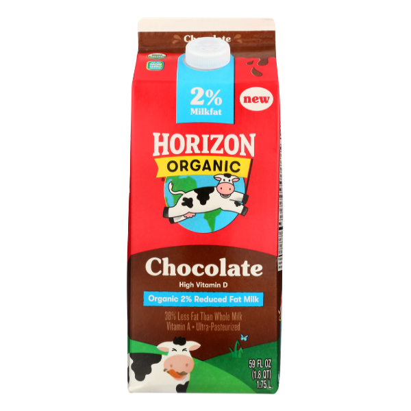 Horizon Organic 2% Reduced Fat Chocolate Milk Same-Day Delivery or